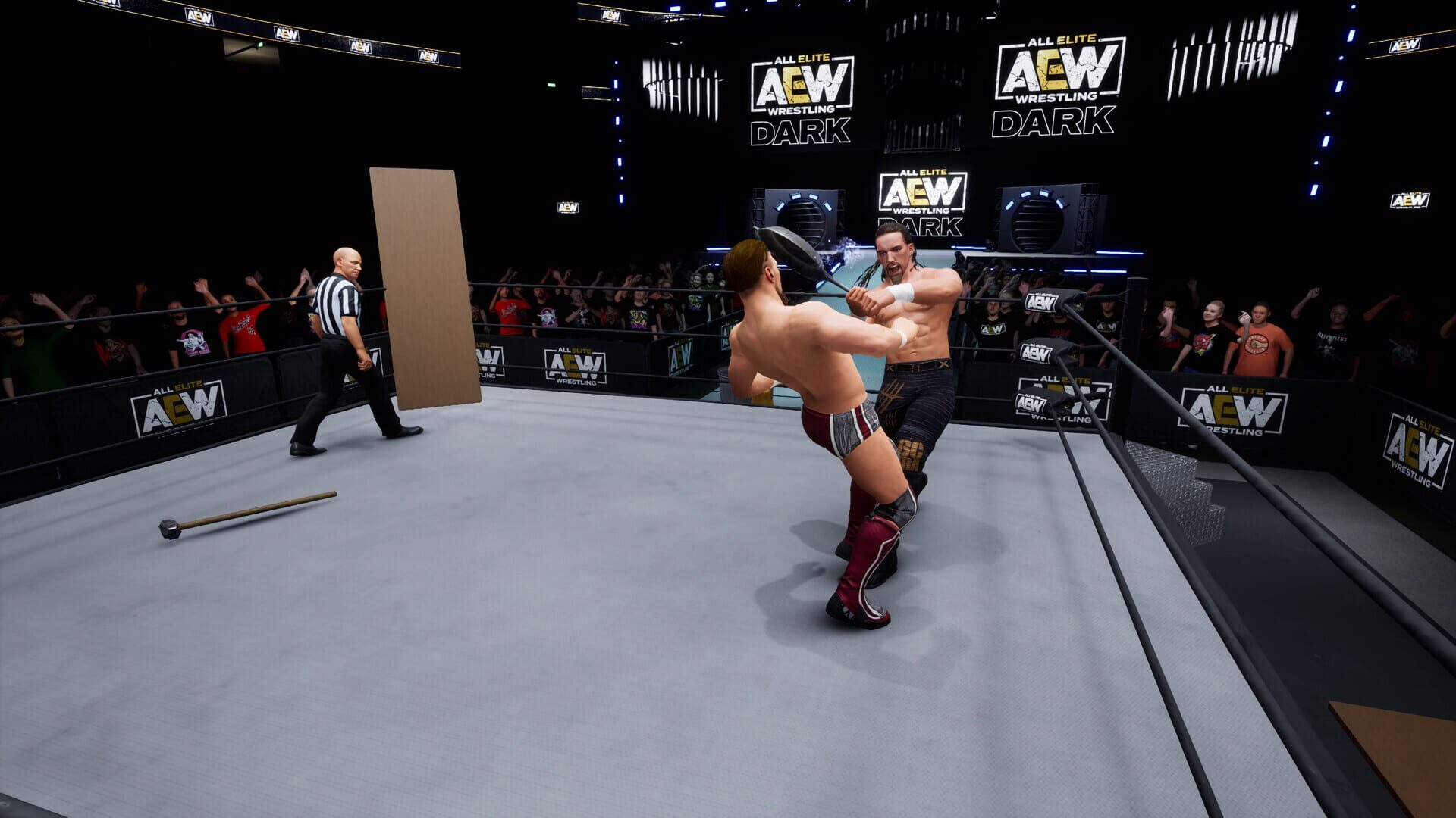 Screenshot for All Elite Wrestling: Fight Forever - Rated Gold Superstar Pack