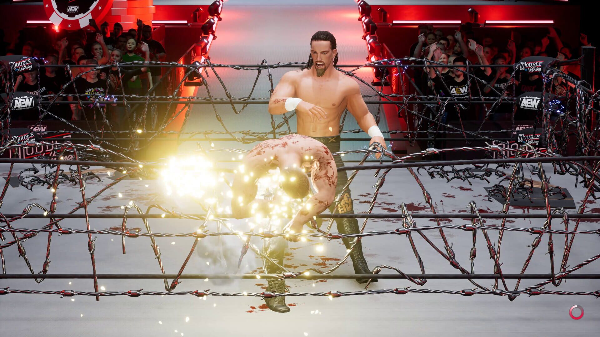 Screenshot for All Elite Wrestling: Fight Forever - Rated Gold Superstar Pack