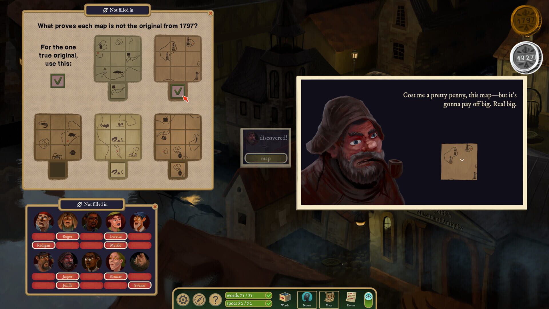 Screenshot for Golden Idol Investigations: The Curse of the Last Reaper