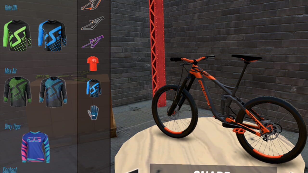 Screenshot for MTB Downhill Simulator