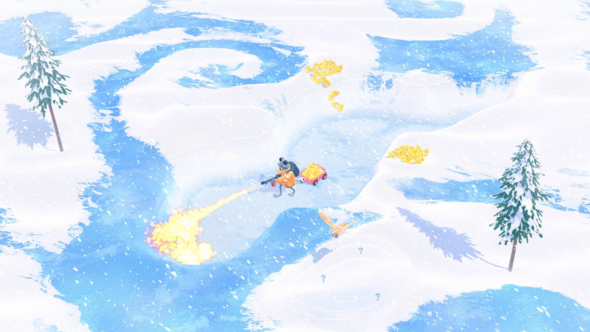 Screenshot for Froggy Hates Snow