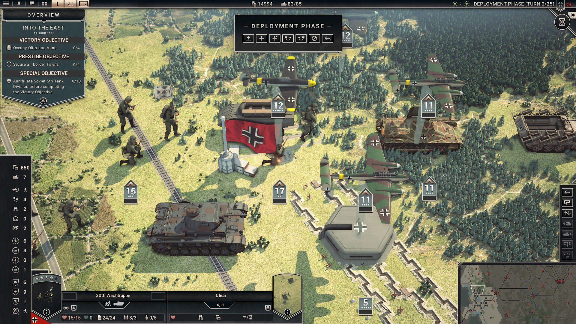 Screenshot for Panzer Corps 2: Elite - Ghost Division