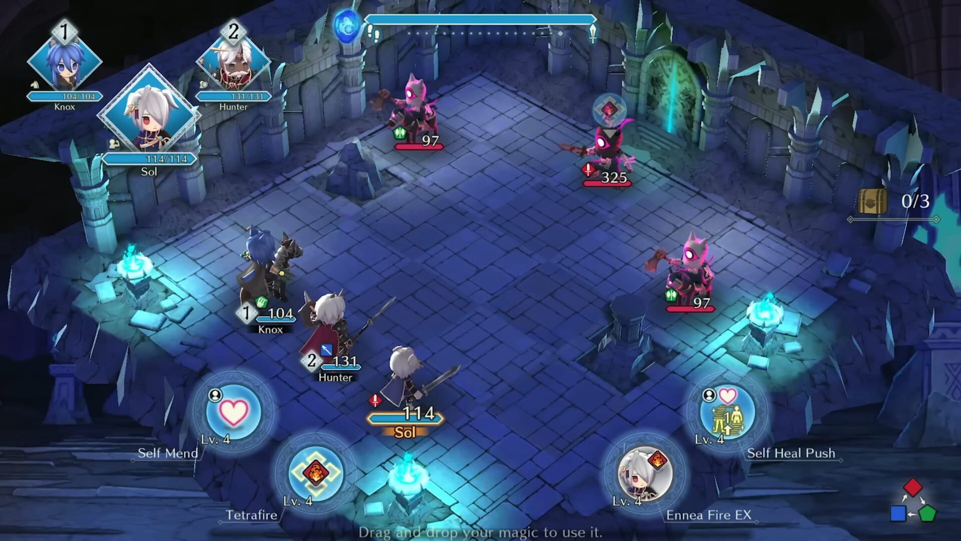 Screenshot for Fire Emblem Shadows