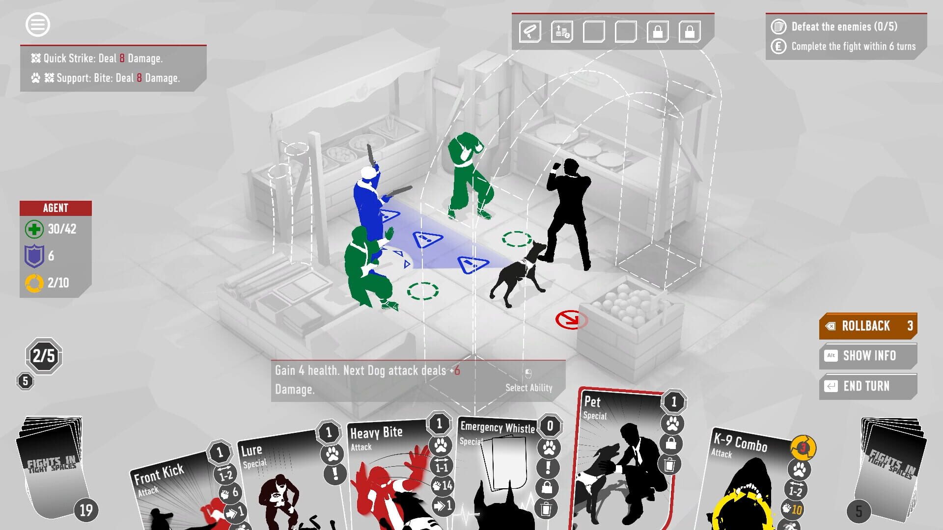 Screenshot for Fights in Tight Spaces: K9 Division