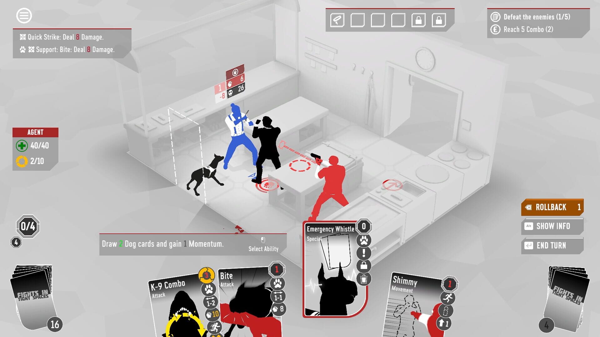 Screenshot for Fights in Tight Spaces: K9 Division