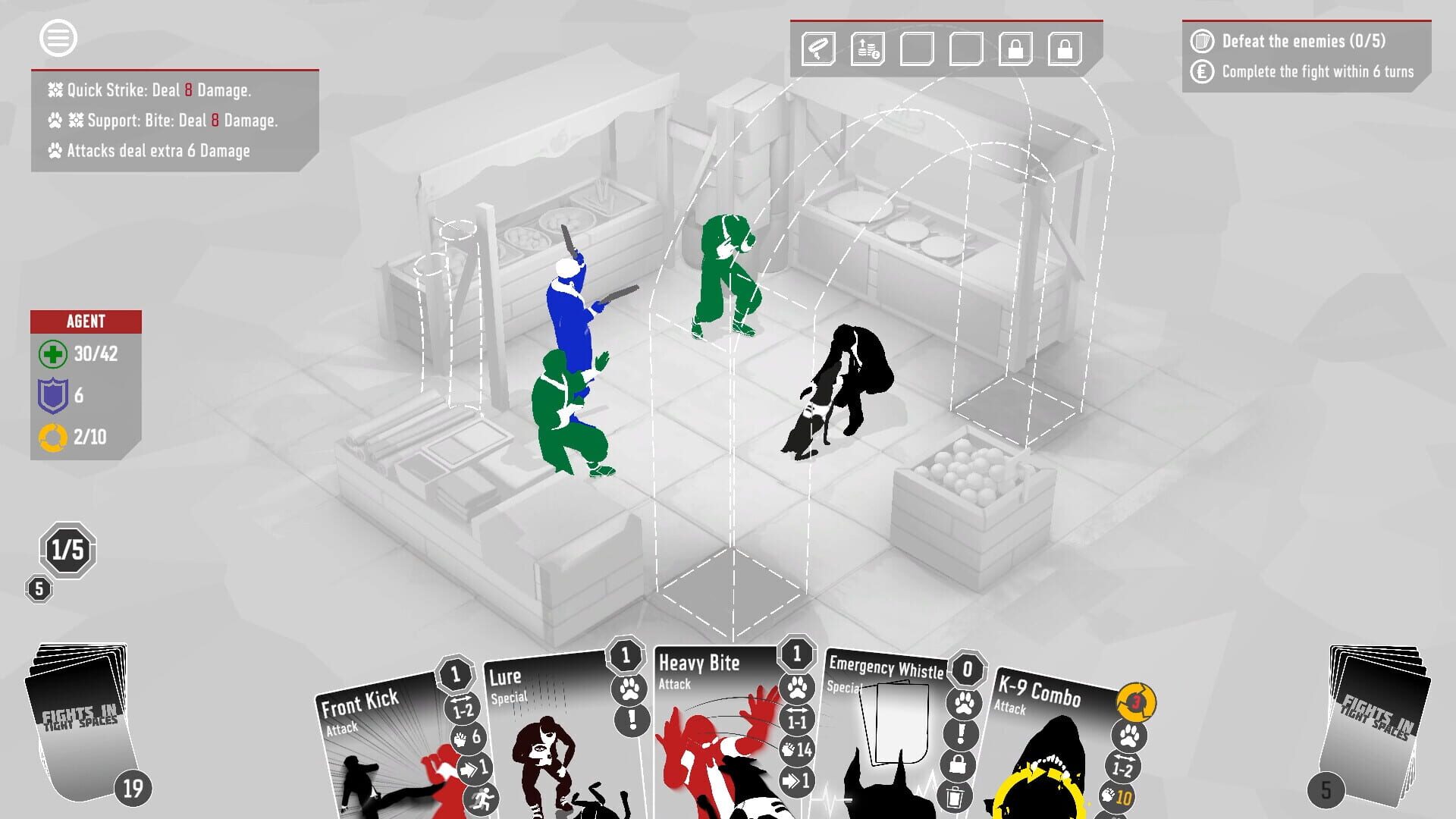 Screenshot for Fights in Tight Spaces: K9 Division