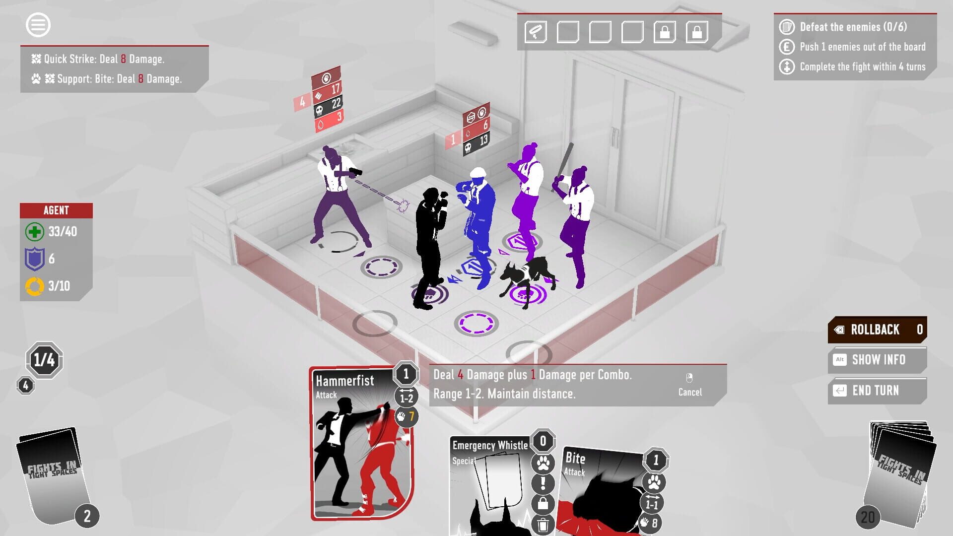Screenshot for Fights in Tight Spaces: K9 Division