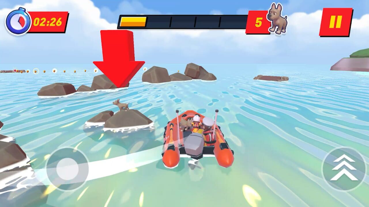 Screenshot for RNLI Storm Force Rescue