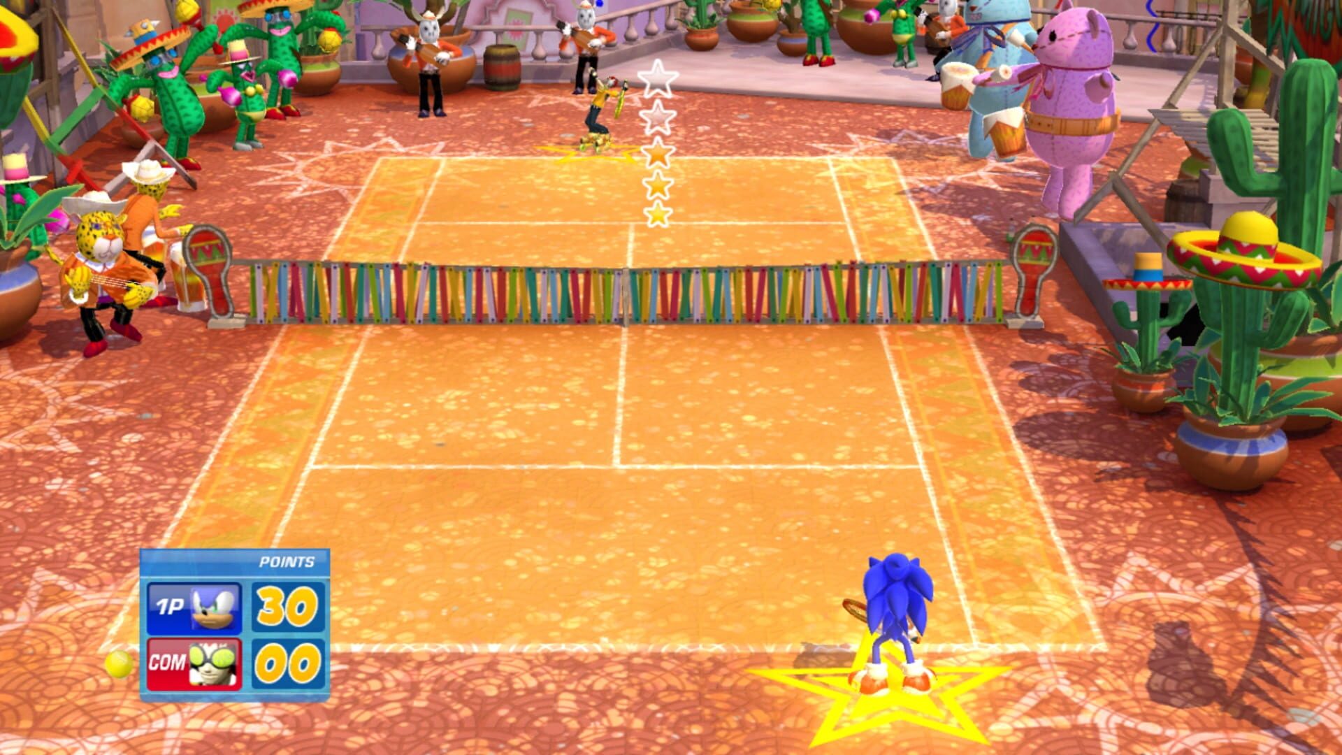 Screenshot for Sega Superstars Tennis