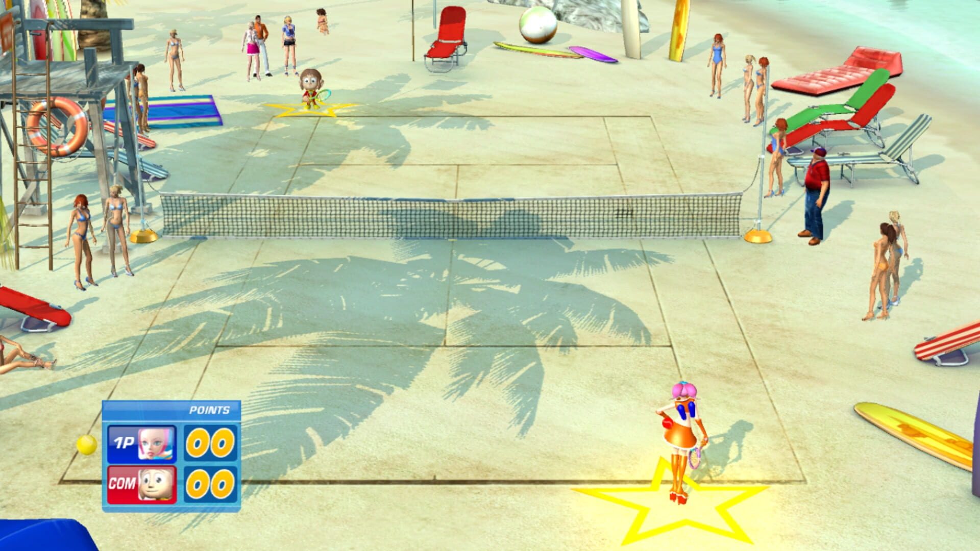 Screenshot for Sega Superstars Tennis