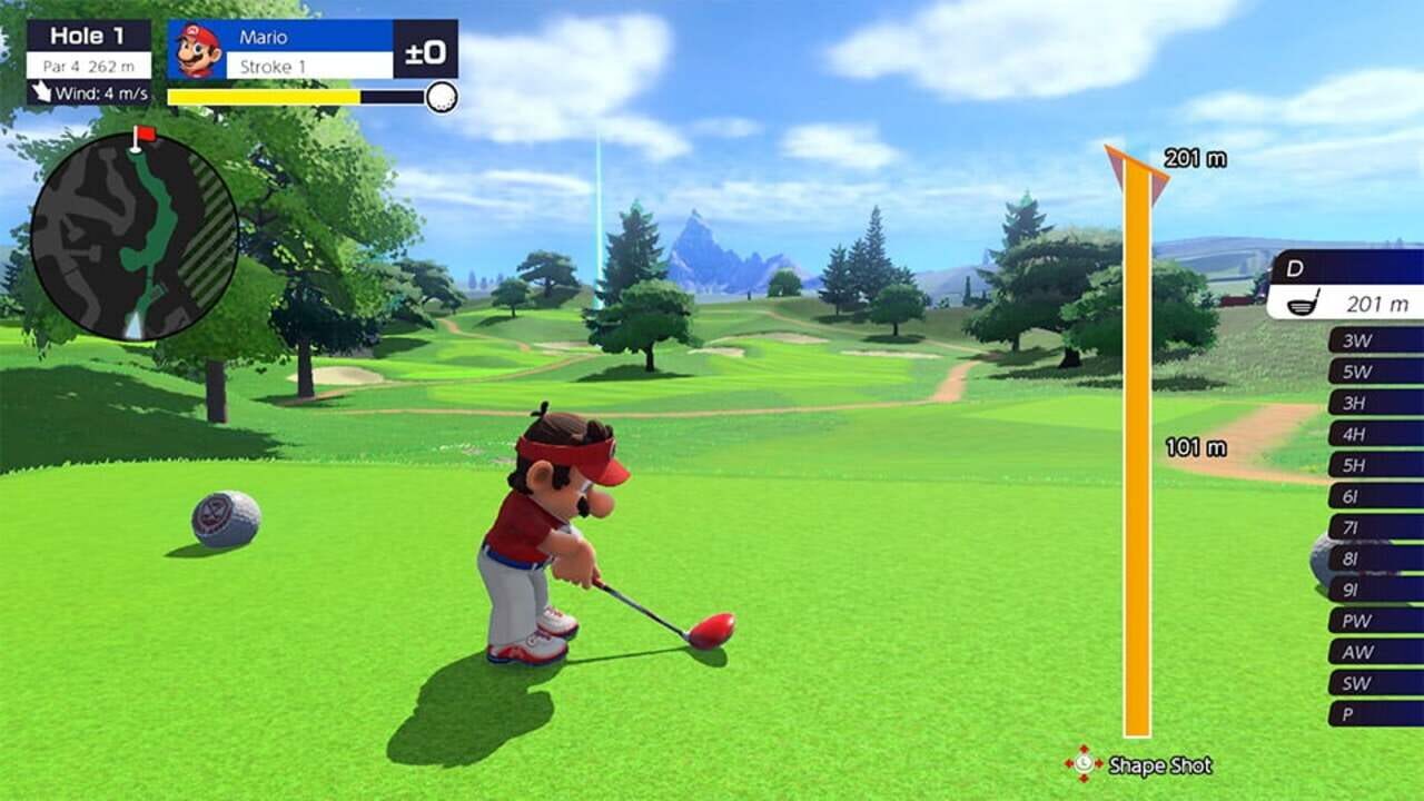 Screenshot for Mario Golf: Super Rush