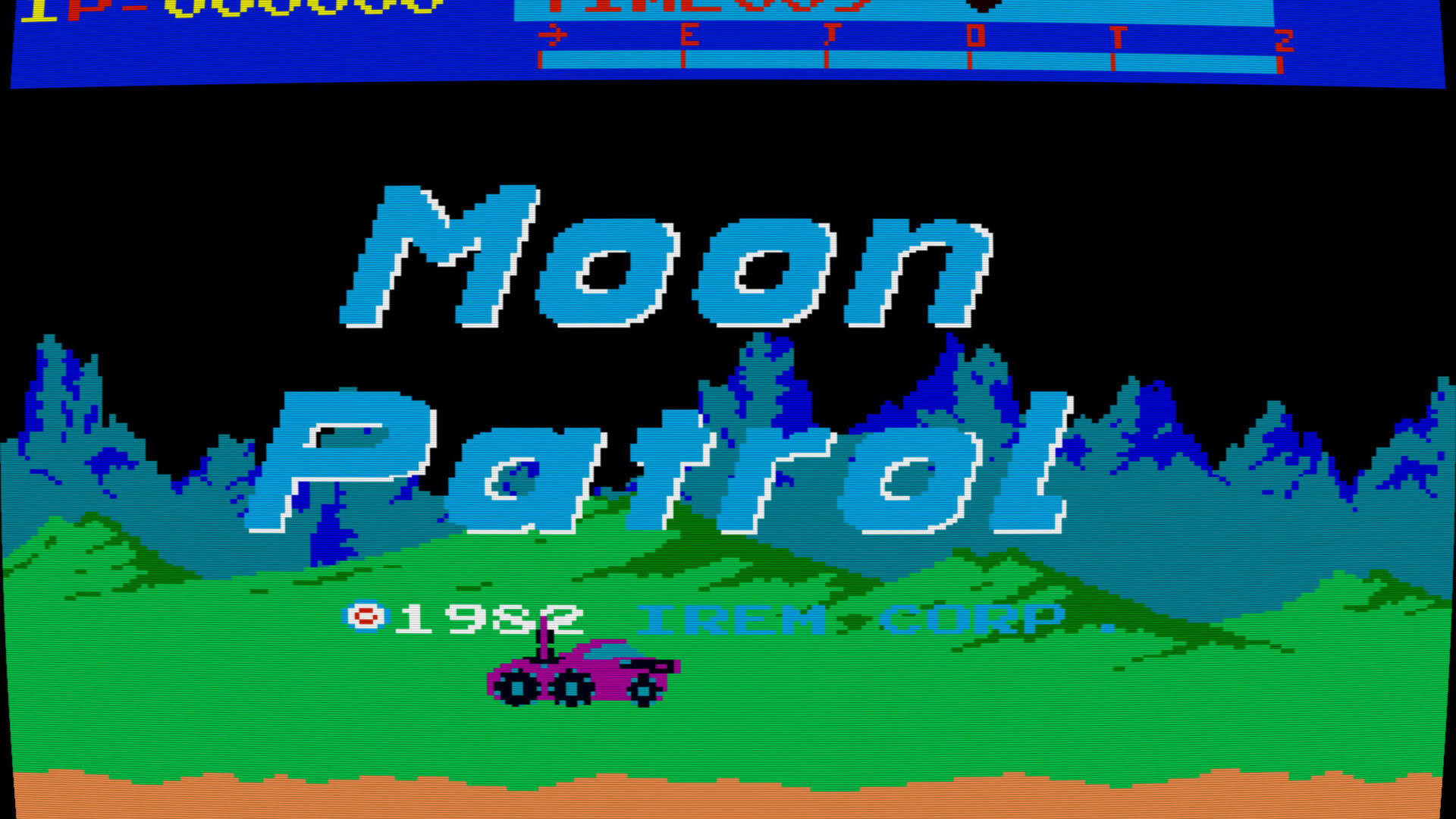 Screenshot for Moon Patrol