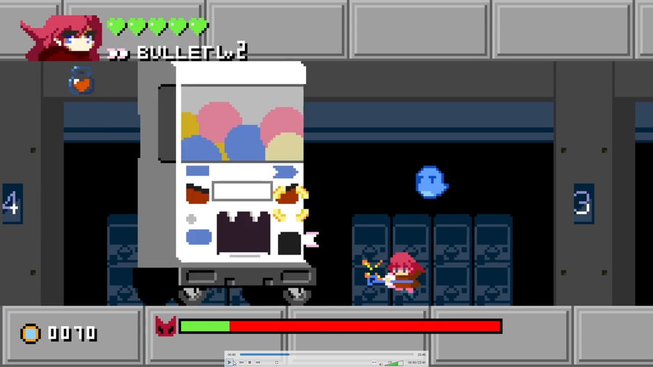 Screenshot for Pixel Game Maker Series: Stray Witch and the Ghost Train