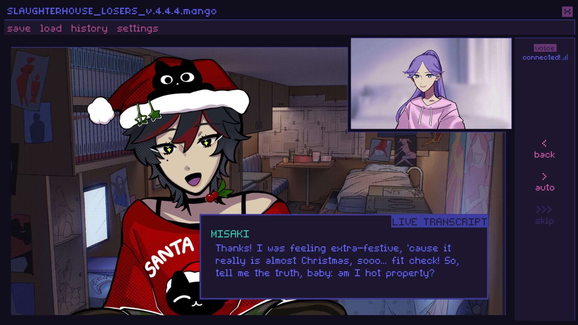 Screenshot for A Killer Chat! Christmas
