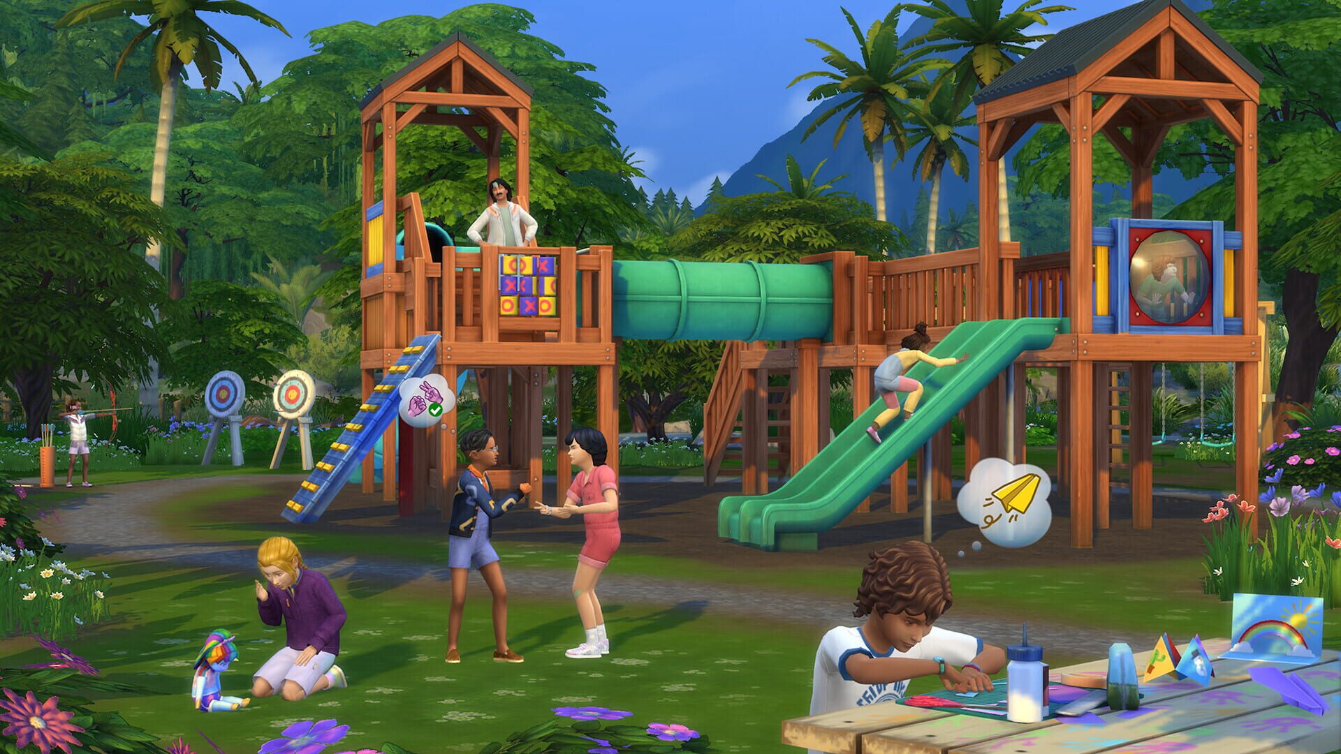 Screenshot for The Sims 4: Adventure Awaits