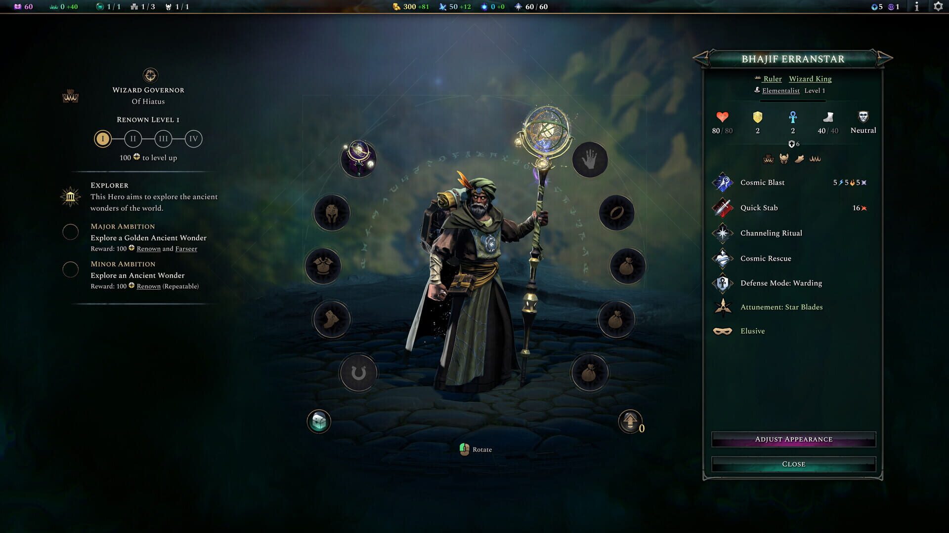 Screenshot for Age of Wonders 4: Cosmic Wanderer