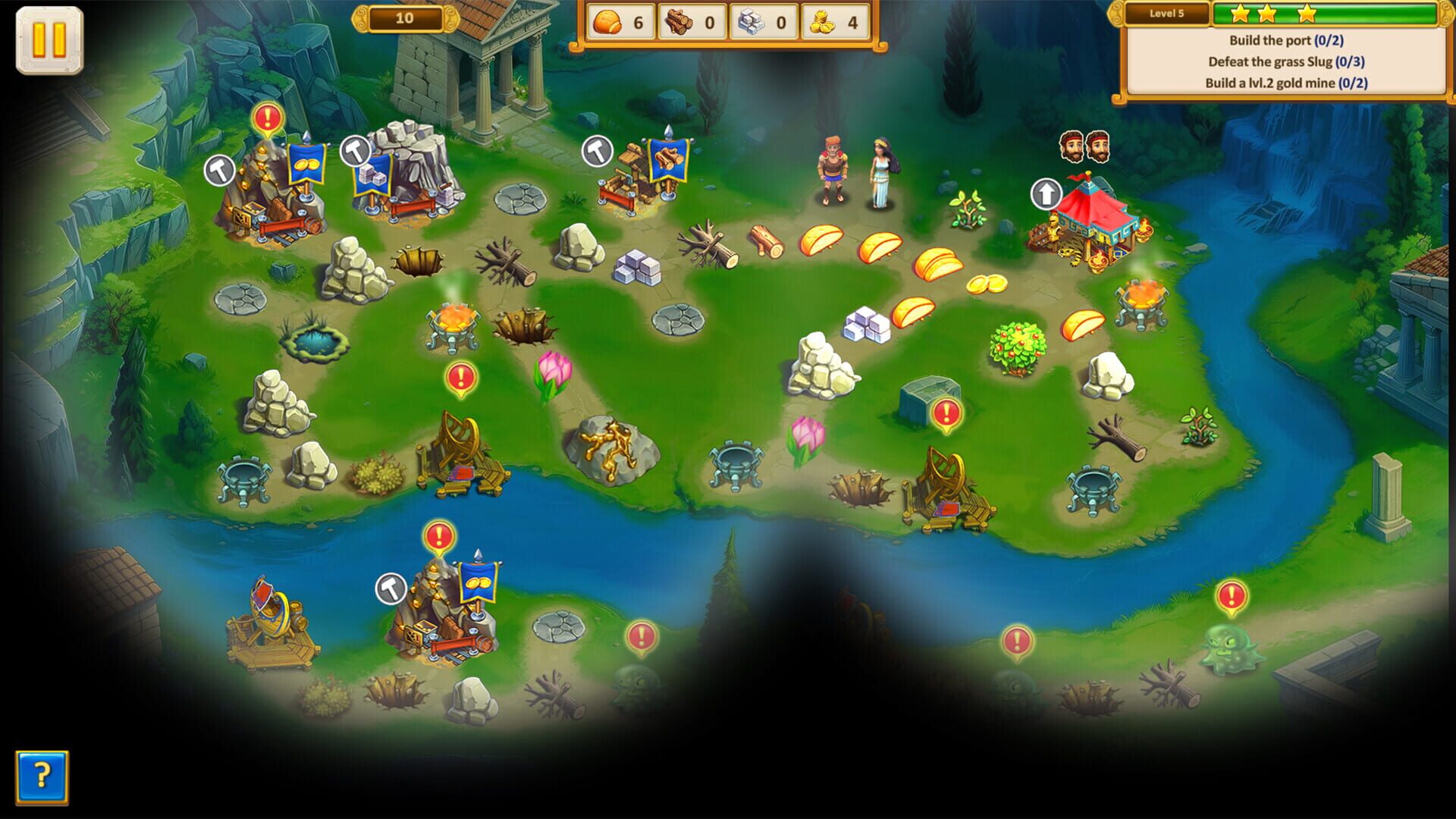 Screenshot for Argonauts Agency: Wrath of Olympus