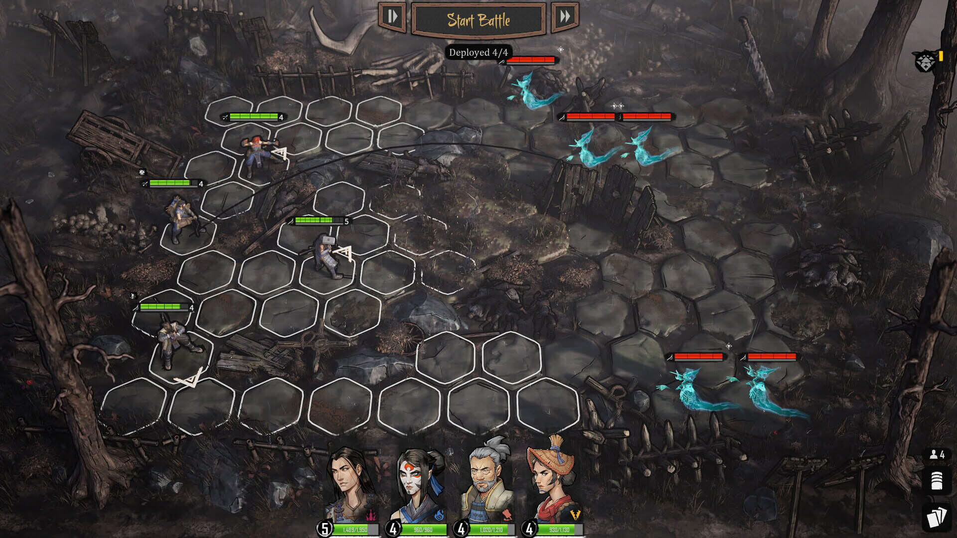Screenshot for Shadowveil: Legend of The Five Rings