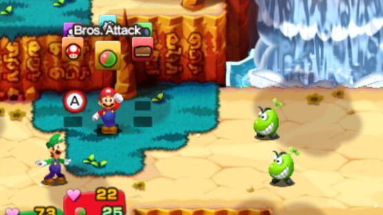 Screenshot for Mario & Luigi: Superstar Saga