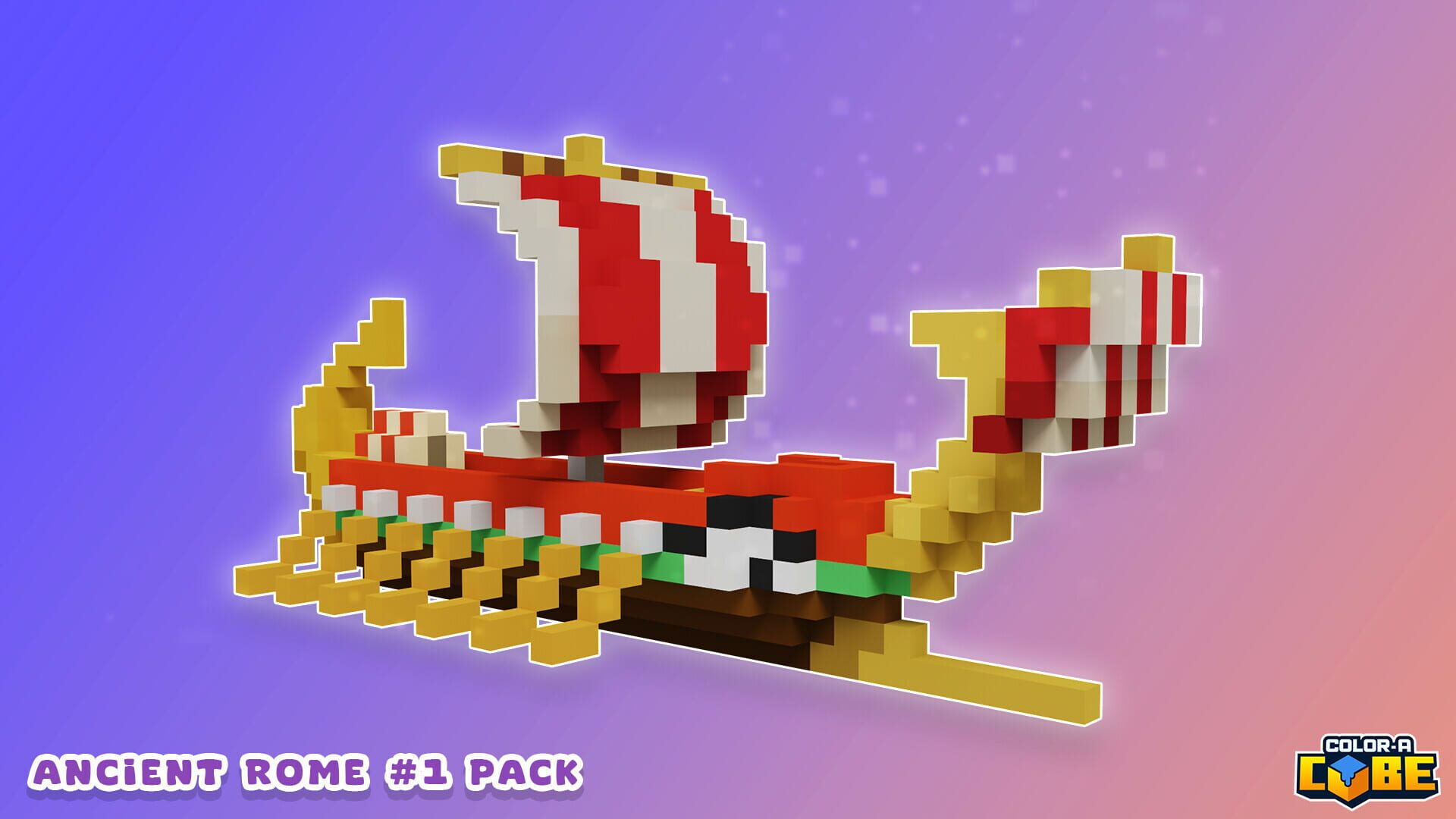 Screenshot for Color-A-Cube: Ancient Rome Pack #1