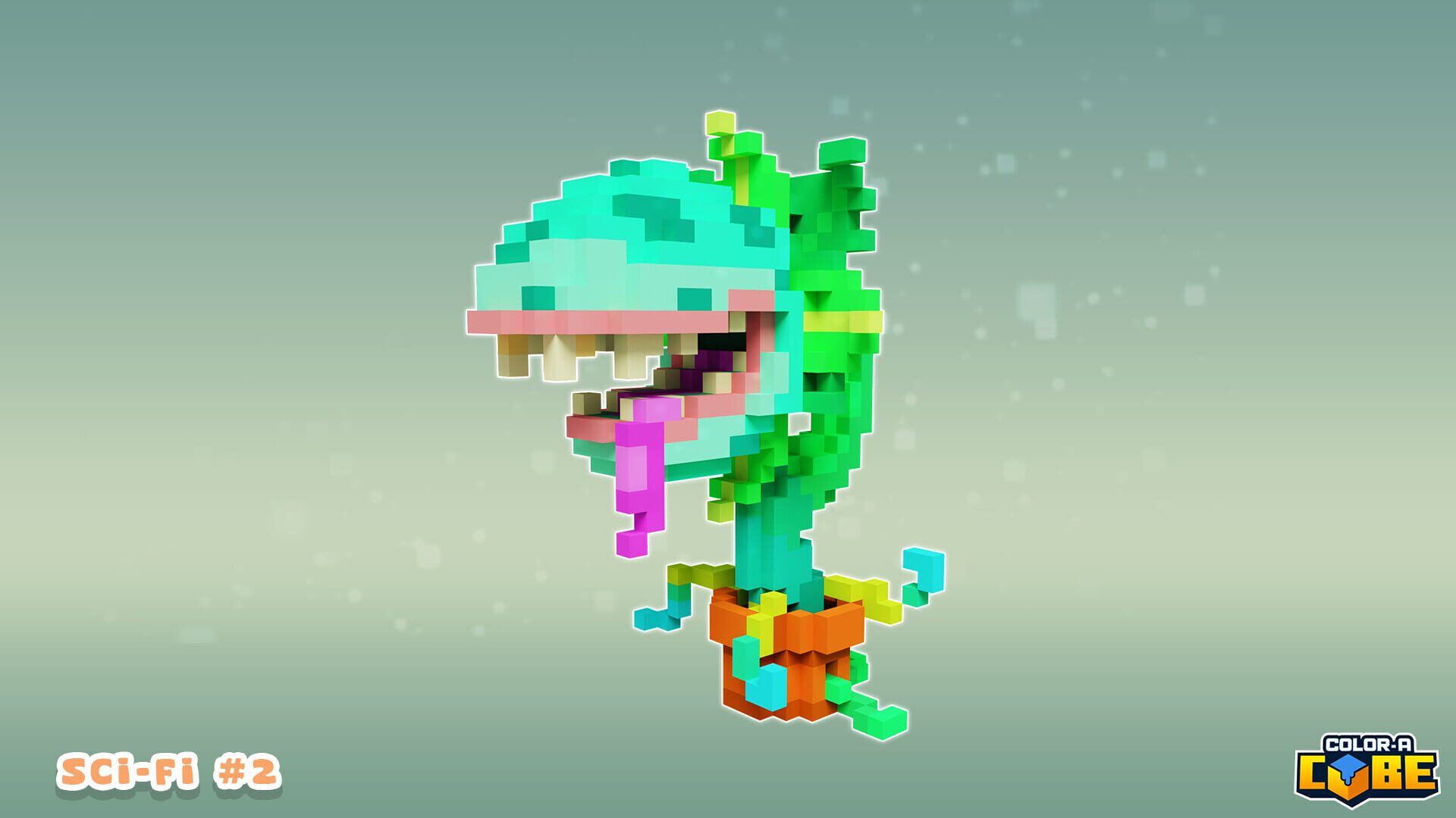 Screenshot for Color-A-Cube: Scifi Pack #2