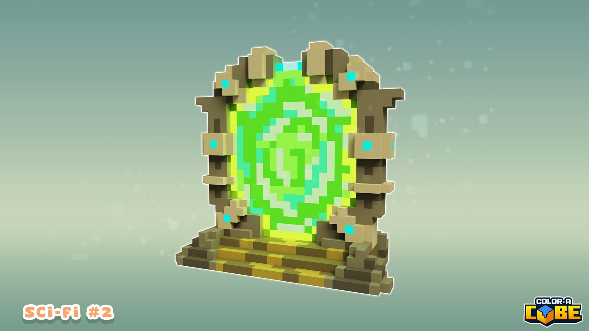 Screenshot for Color-A-Cube: Scifi Pack #2