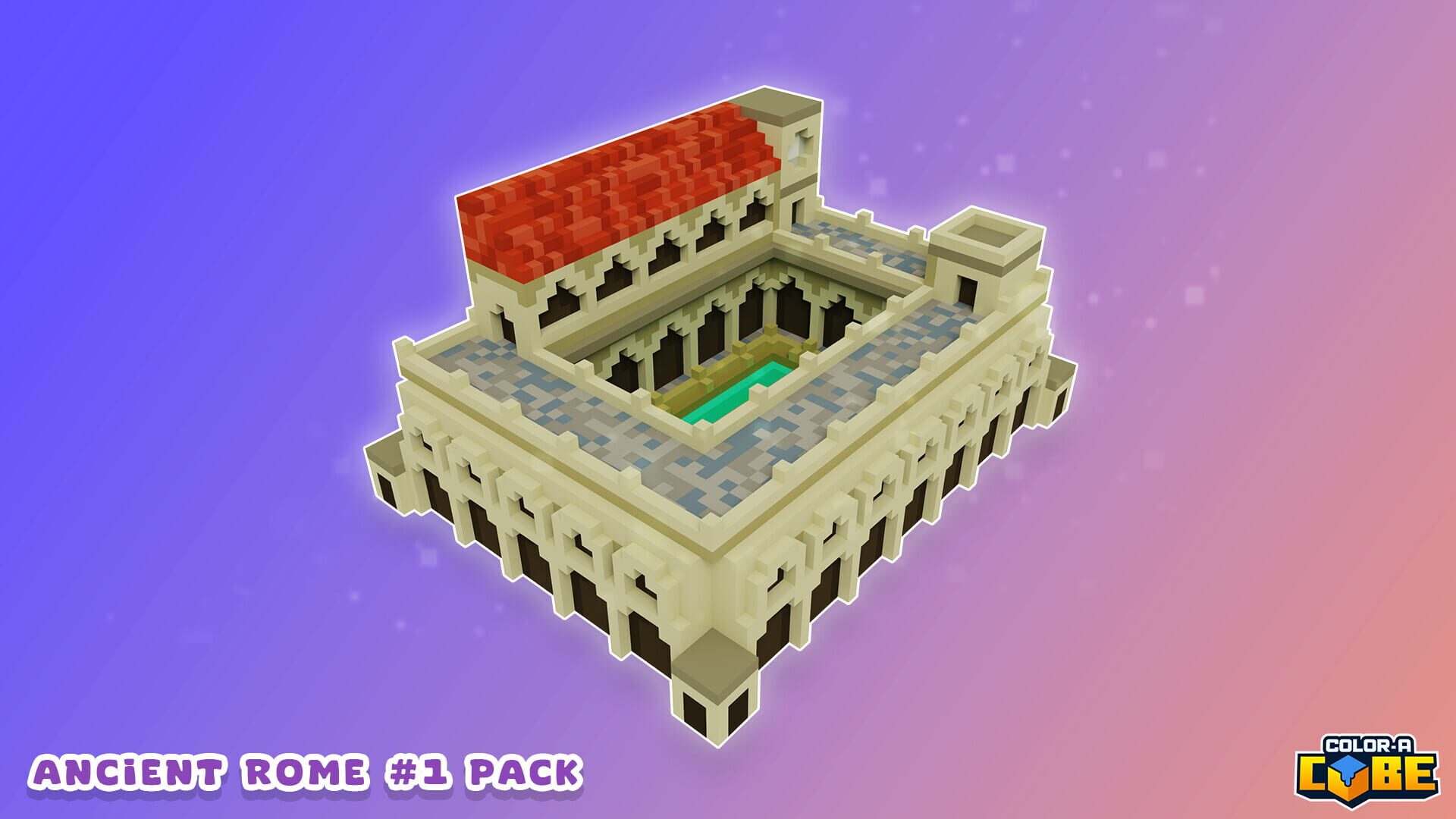 Screenshot for Color-A-Cube: Ancient Rome Pack #1