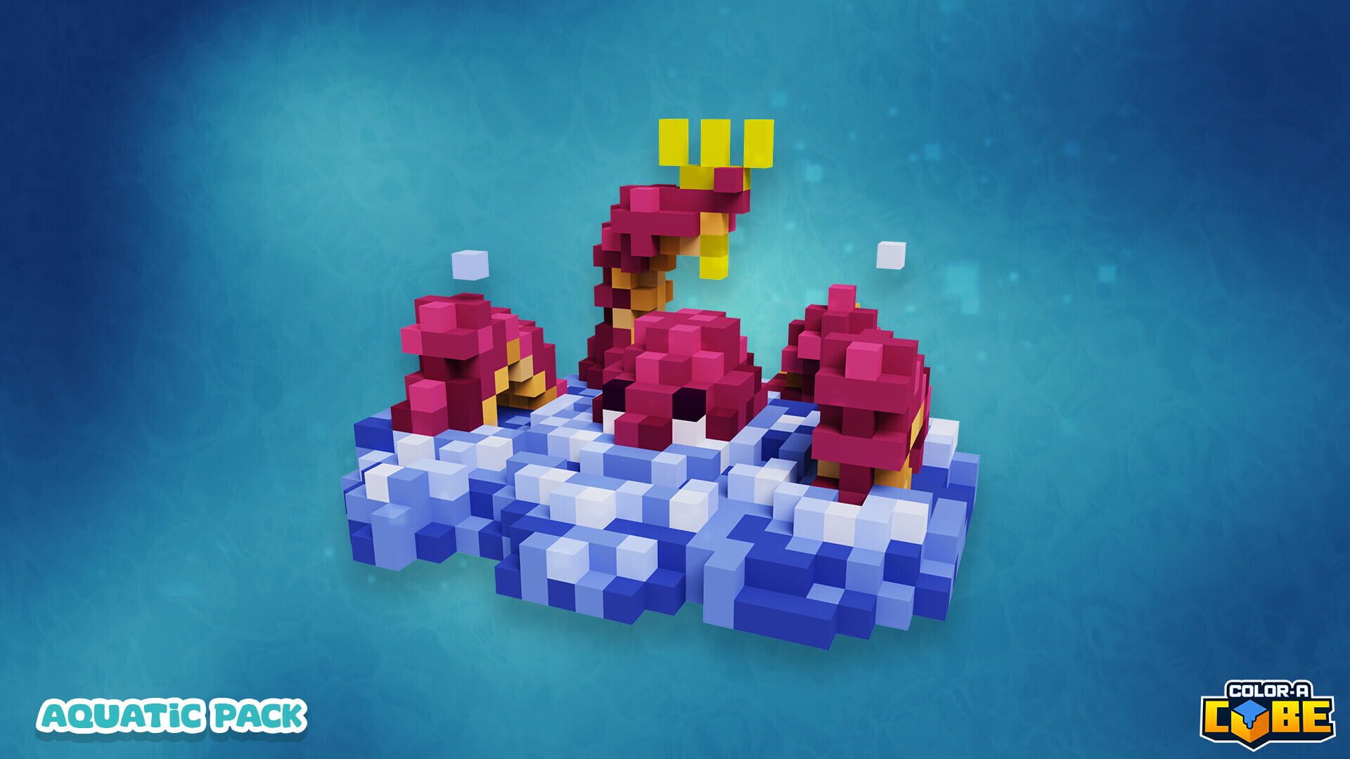 Screenshot for Color-A-Cube: Aquatic Pack #1
