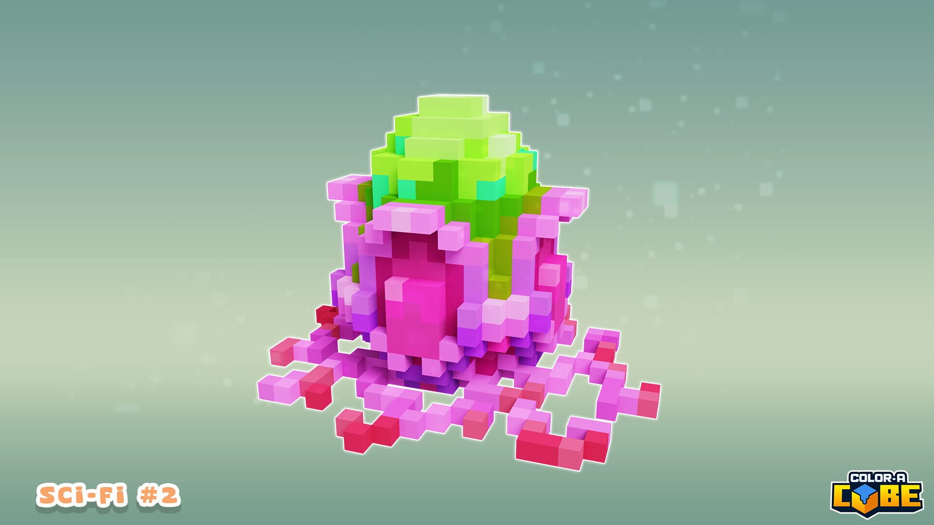 Screenshot for Color-A-Cube: Scifi Pack #2
