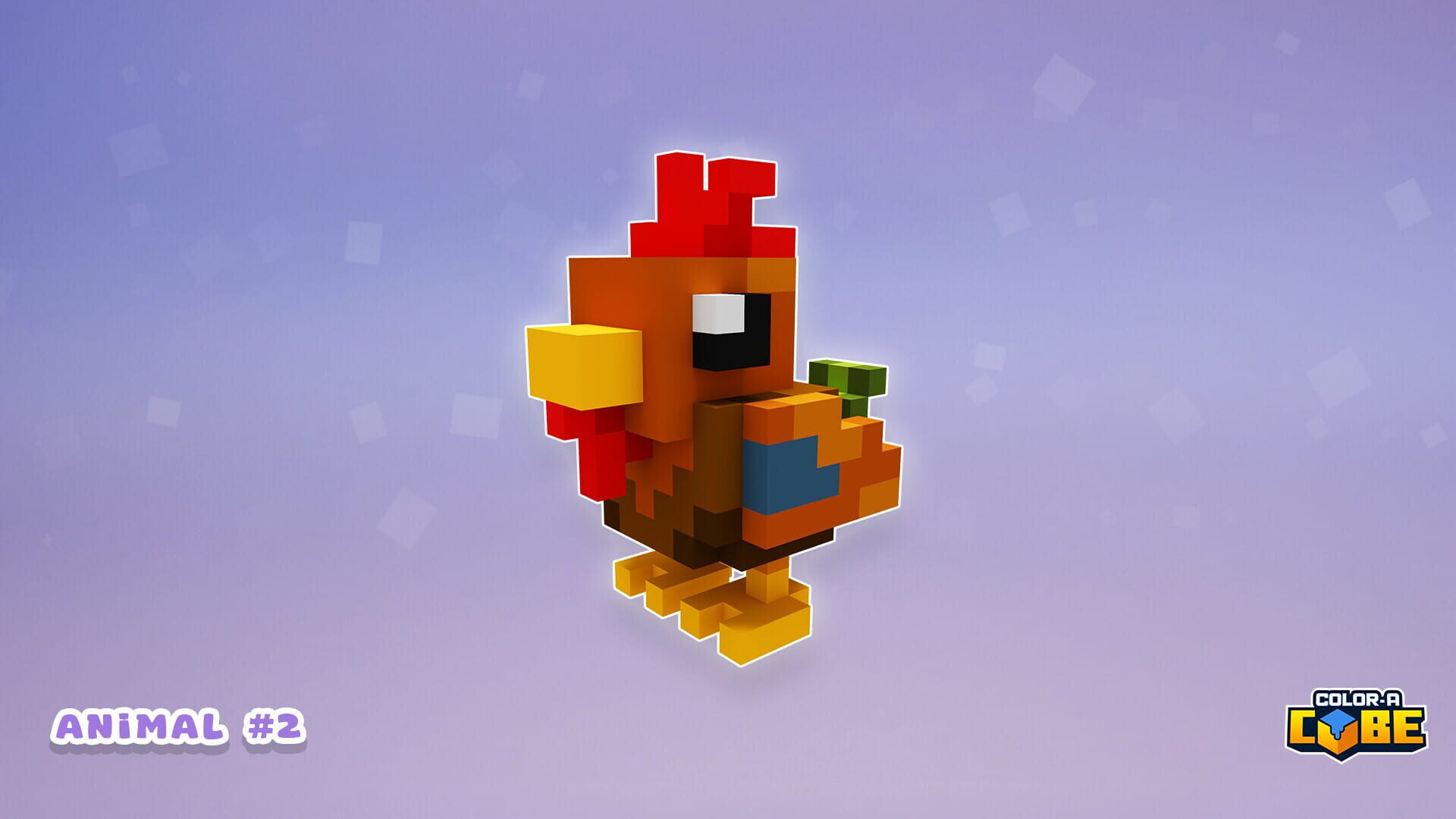 Screenshot for Color-A-Cube: Farm Animal Pack #2