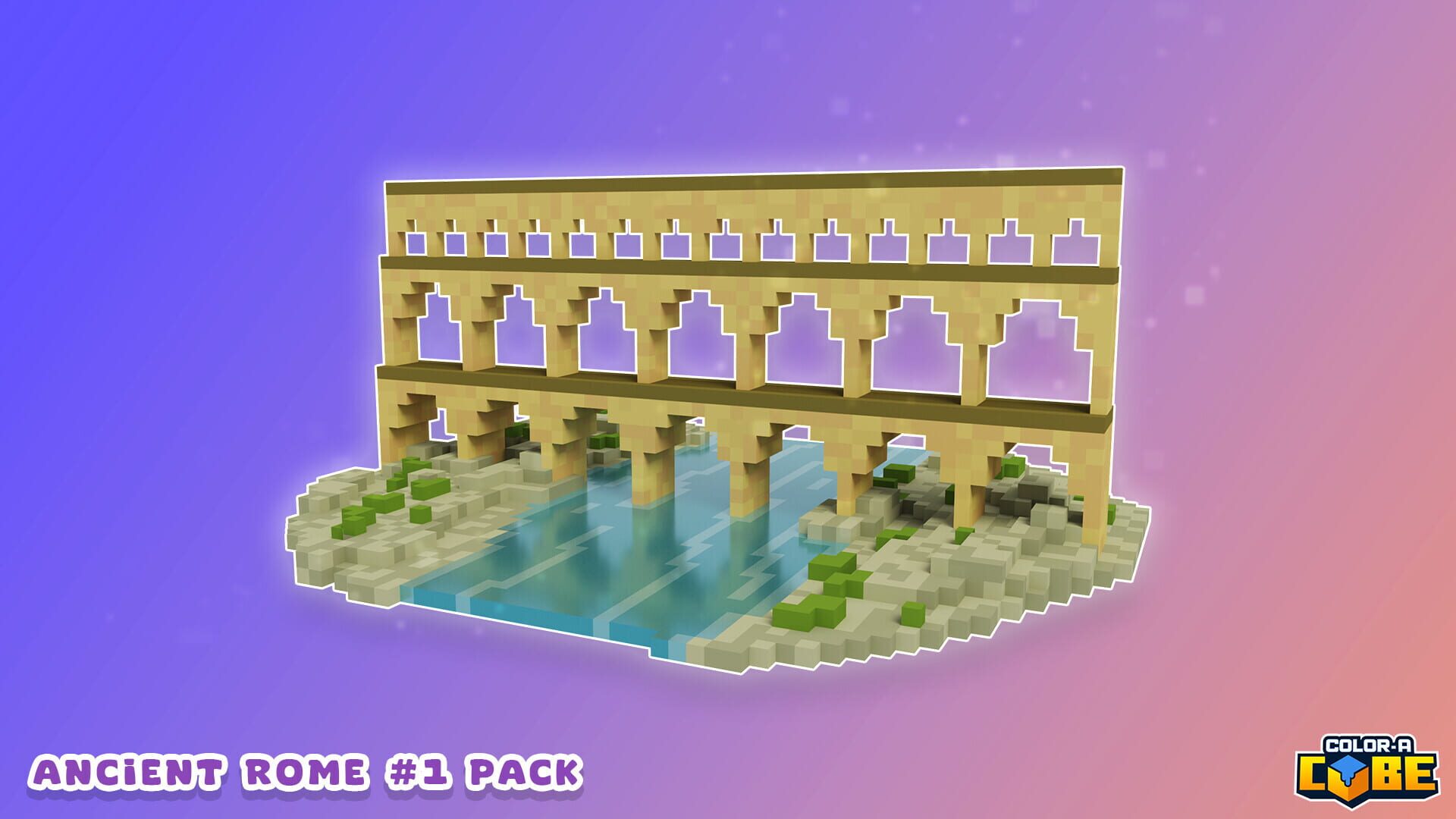 Screenshot for Color-A-Cube: Ancient Rome Pack #1