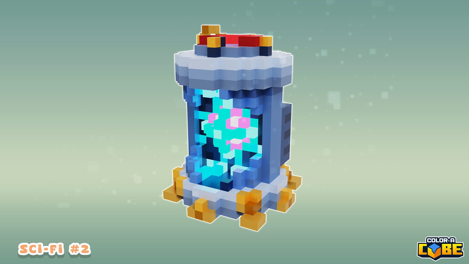 Screenshot for Color-A-Cube: Scifi Pack #2