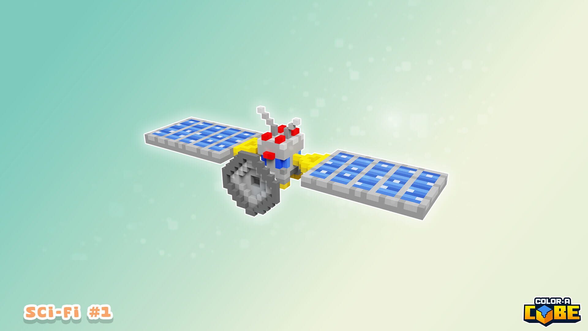 Screenshot for Color-A-Cube: Scifi Pack #1
