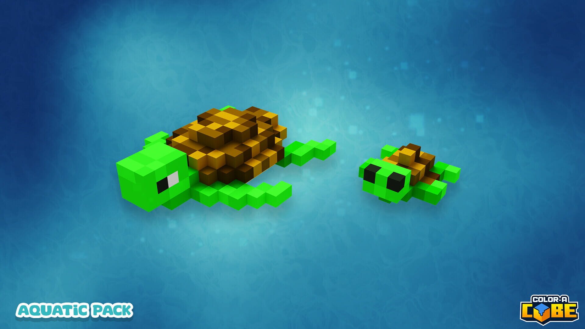 Screenshot for Color-A-Cube: Aquatic Pack #1
