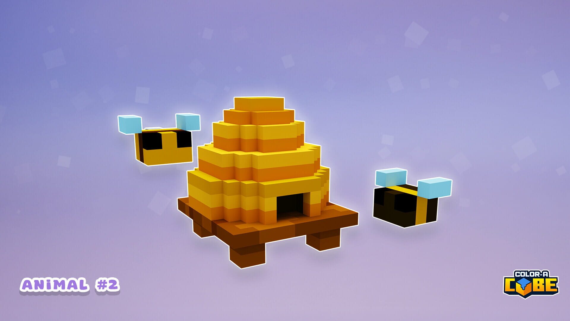 Screenshot for Color-A-Cube: Farm Animal Pack #2