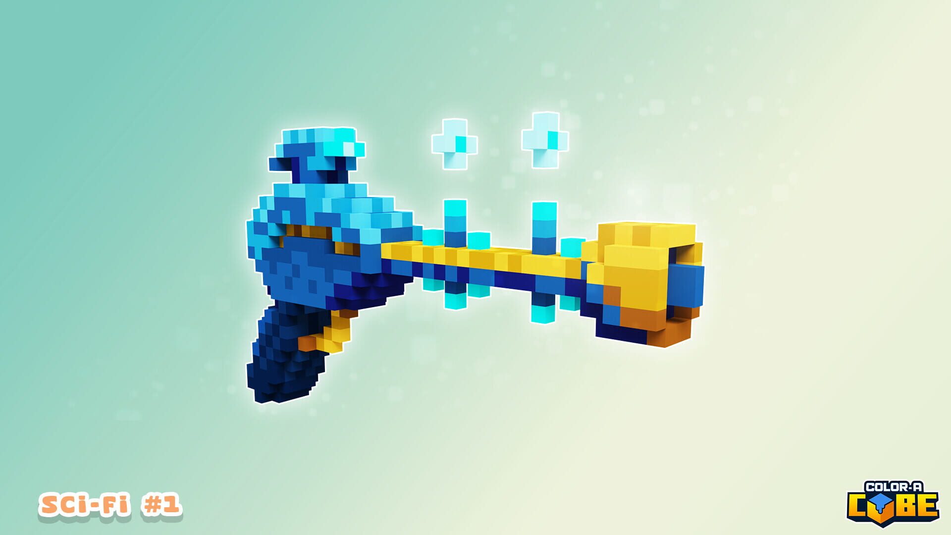 Screenshot for Color-A-Cube: Scifi Pack #1