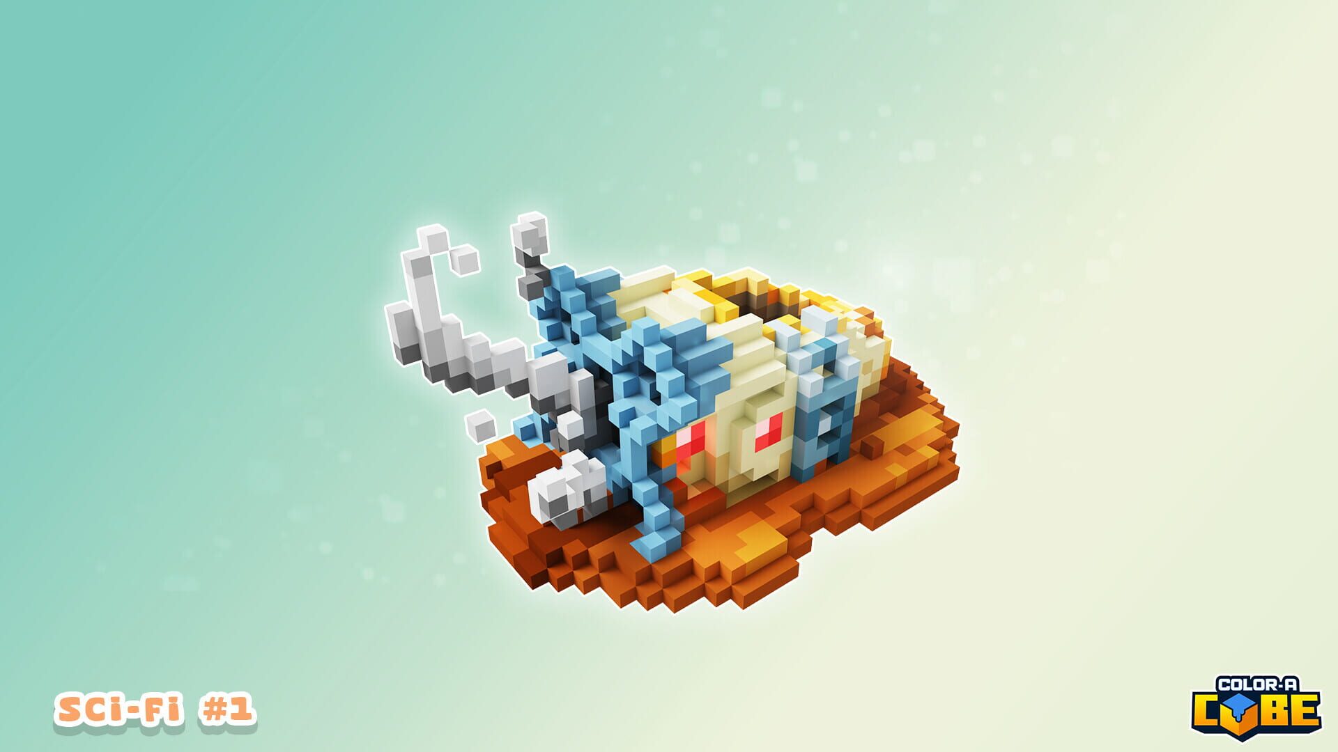 Screenshot for Color-A-Cube: Scifi Pack #1