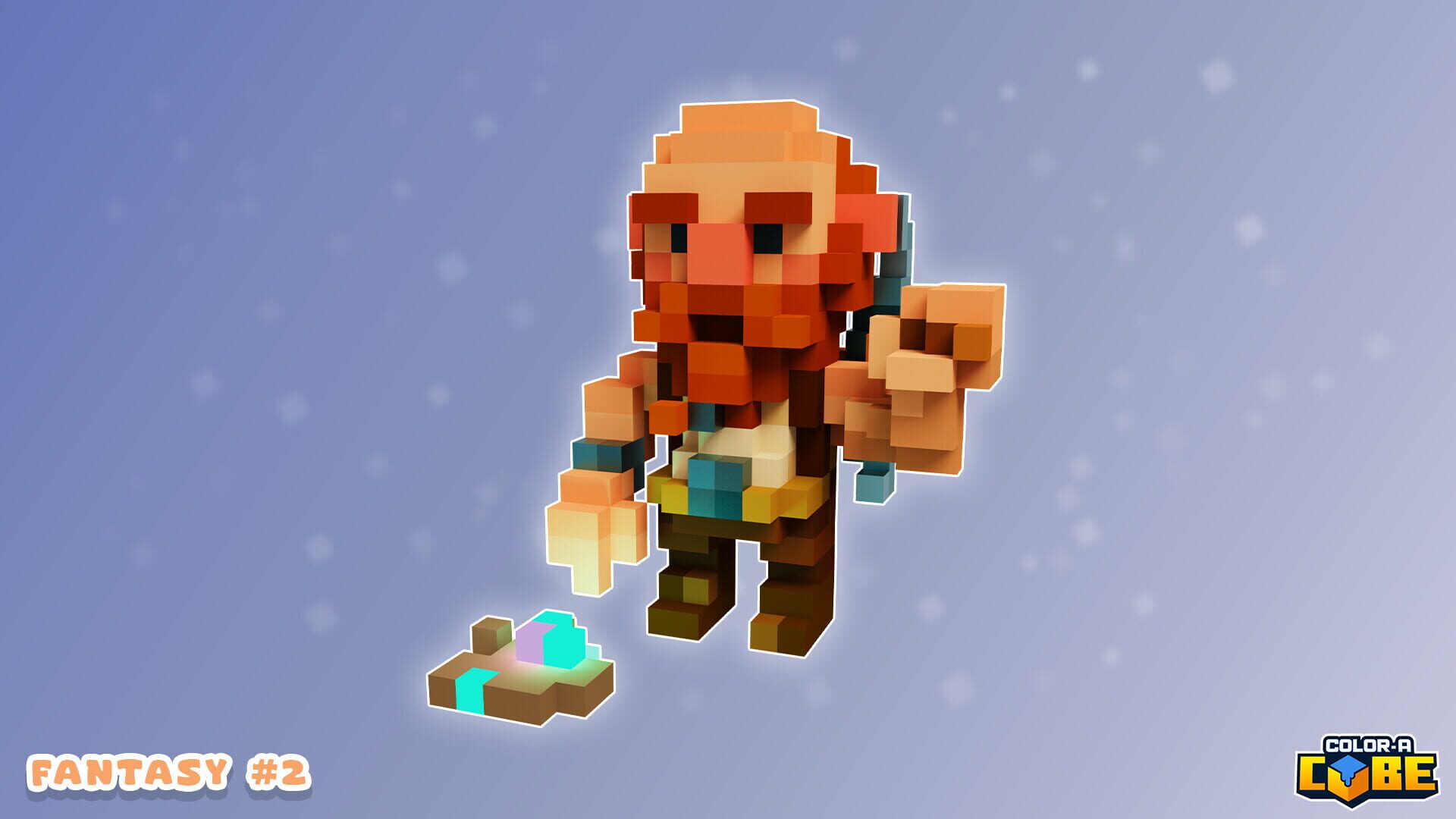 Screenshot for Color-A-Cube: Fantasy Pack #2