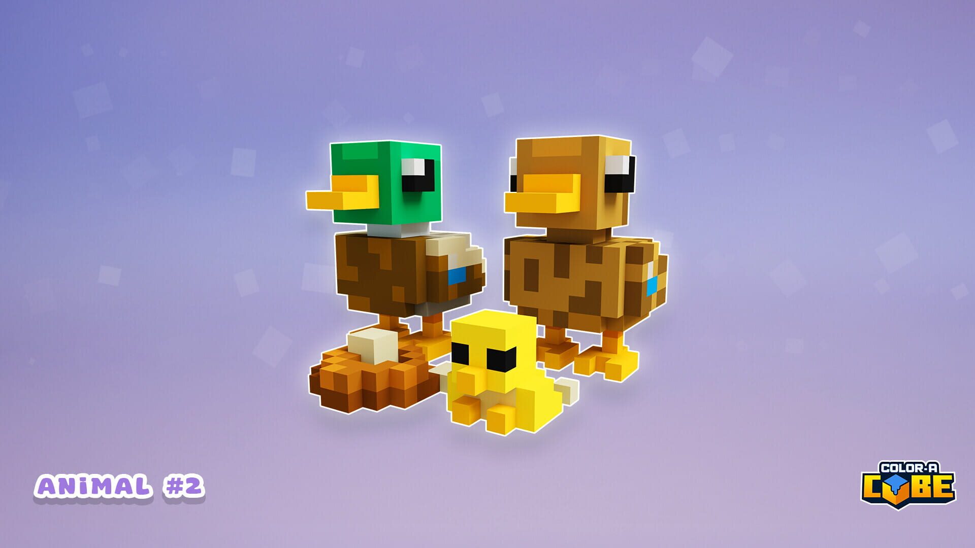 Screenshot for Color-A-Cube: Farm Animal Pack #2