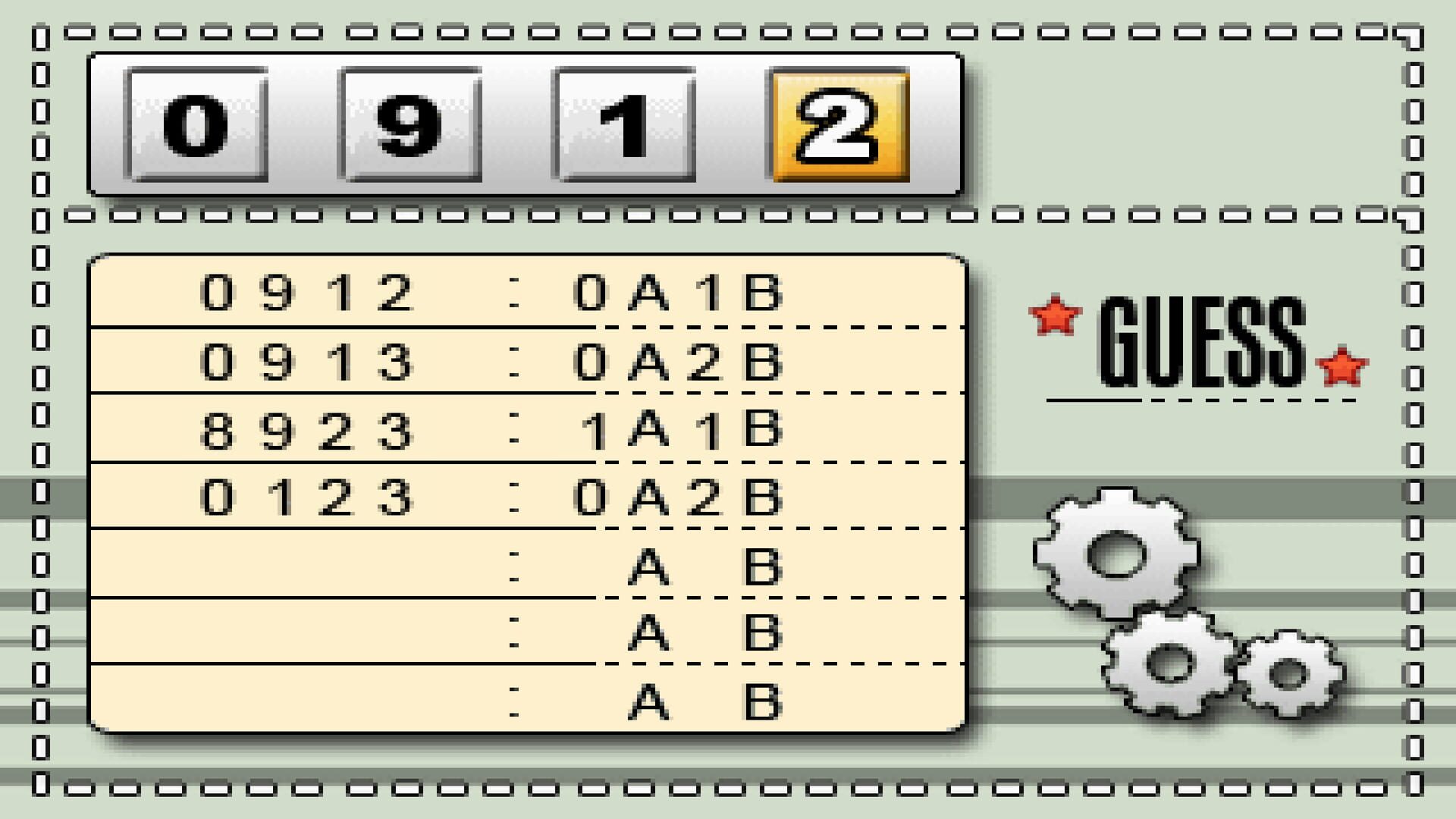 Screenshot for Bulls and Cows