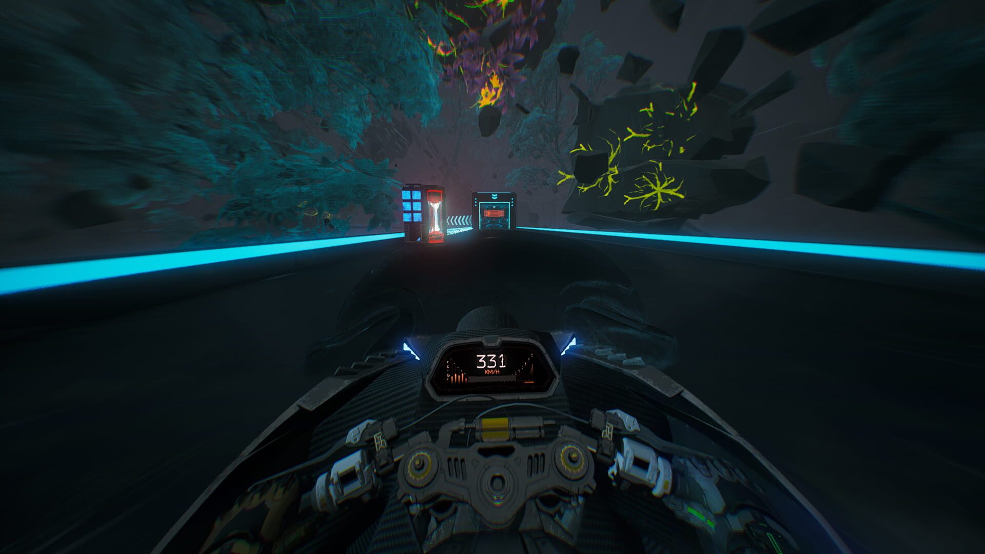 Screenshot for Ghostrunner II: Endless Moto Mode