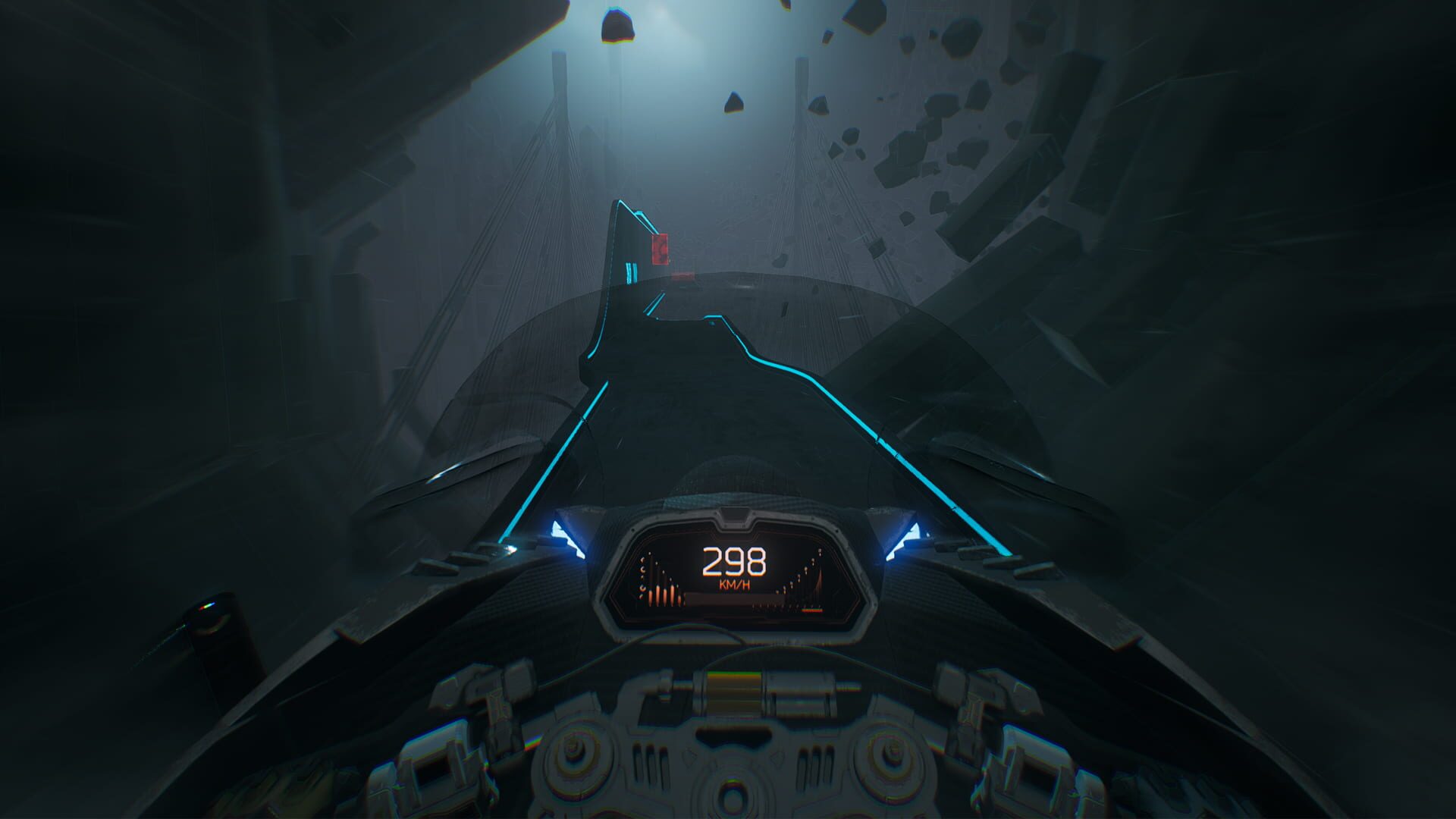 Screenshot for Ghostrunner II: Endless Moto Mode