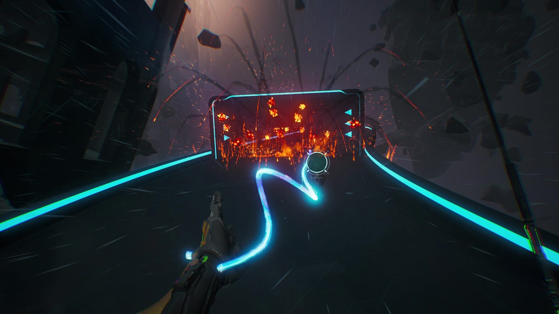 Screenshot for Ghostrunner II: Endless Moto Mode