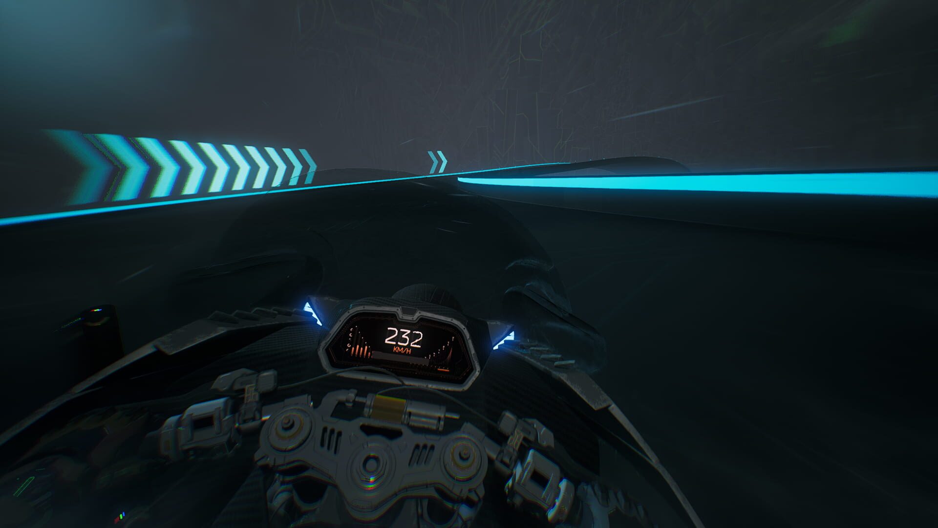 Screenshot for Ghostrunner II: Endless Moto Mode