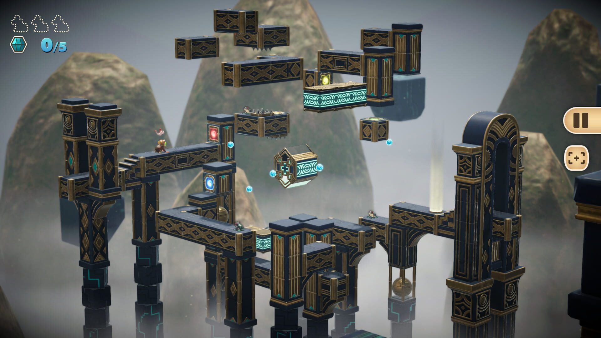Screenshot for Frogger and the Rumbling Ruins