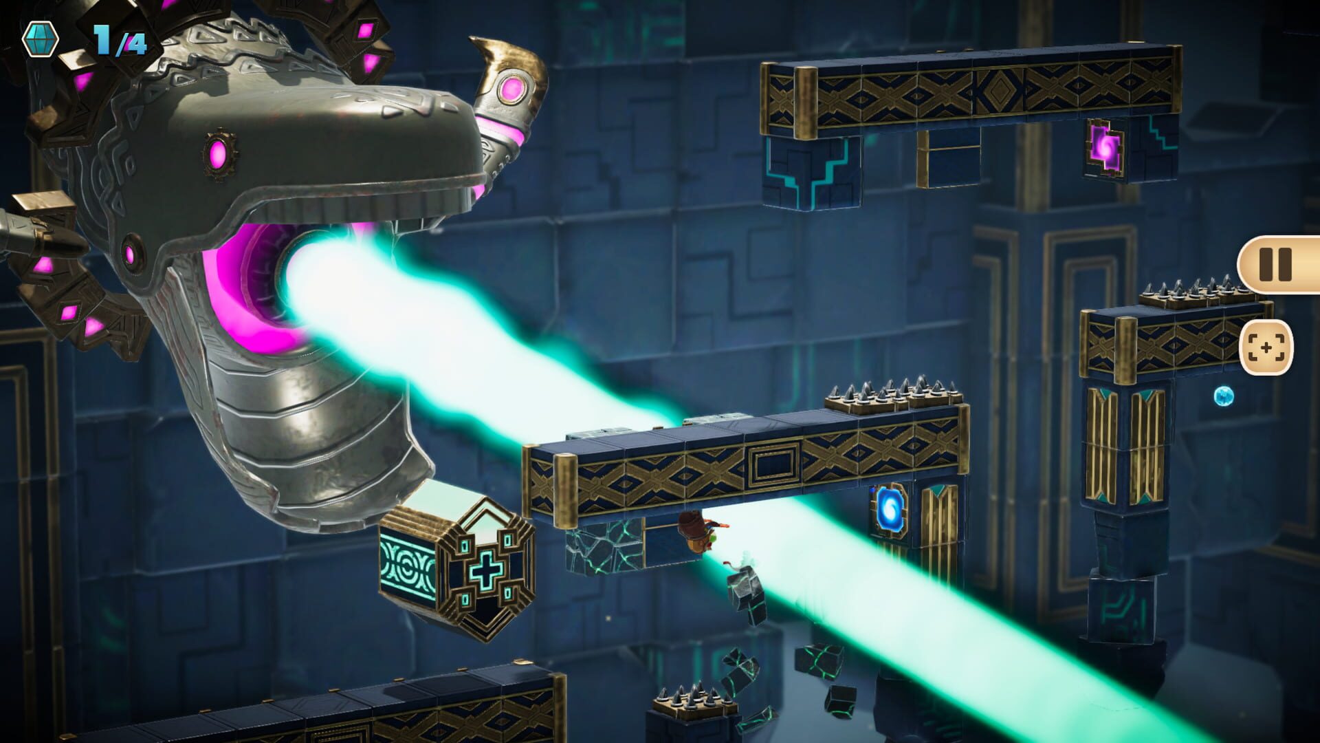 Screenshot for Frogger and the Rumbling Ruins