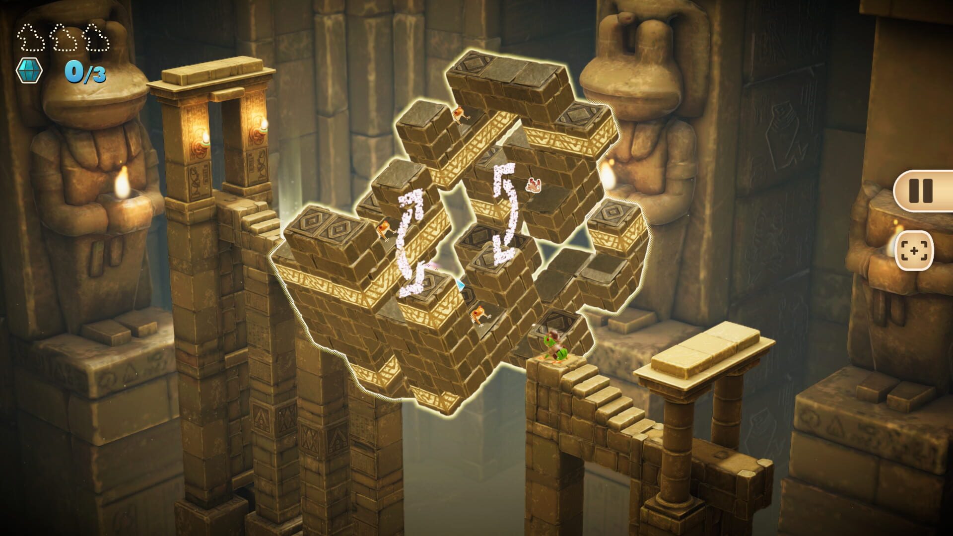 Screenshot for Frogger and the Rumbling Ruins