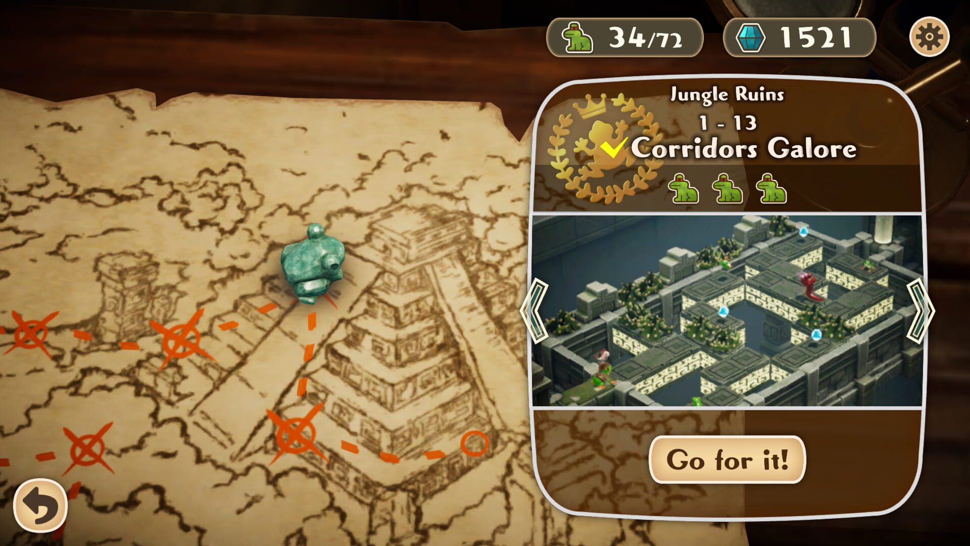 Screenshot for Frogger and the Rumbling Ruins