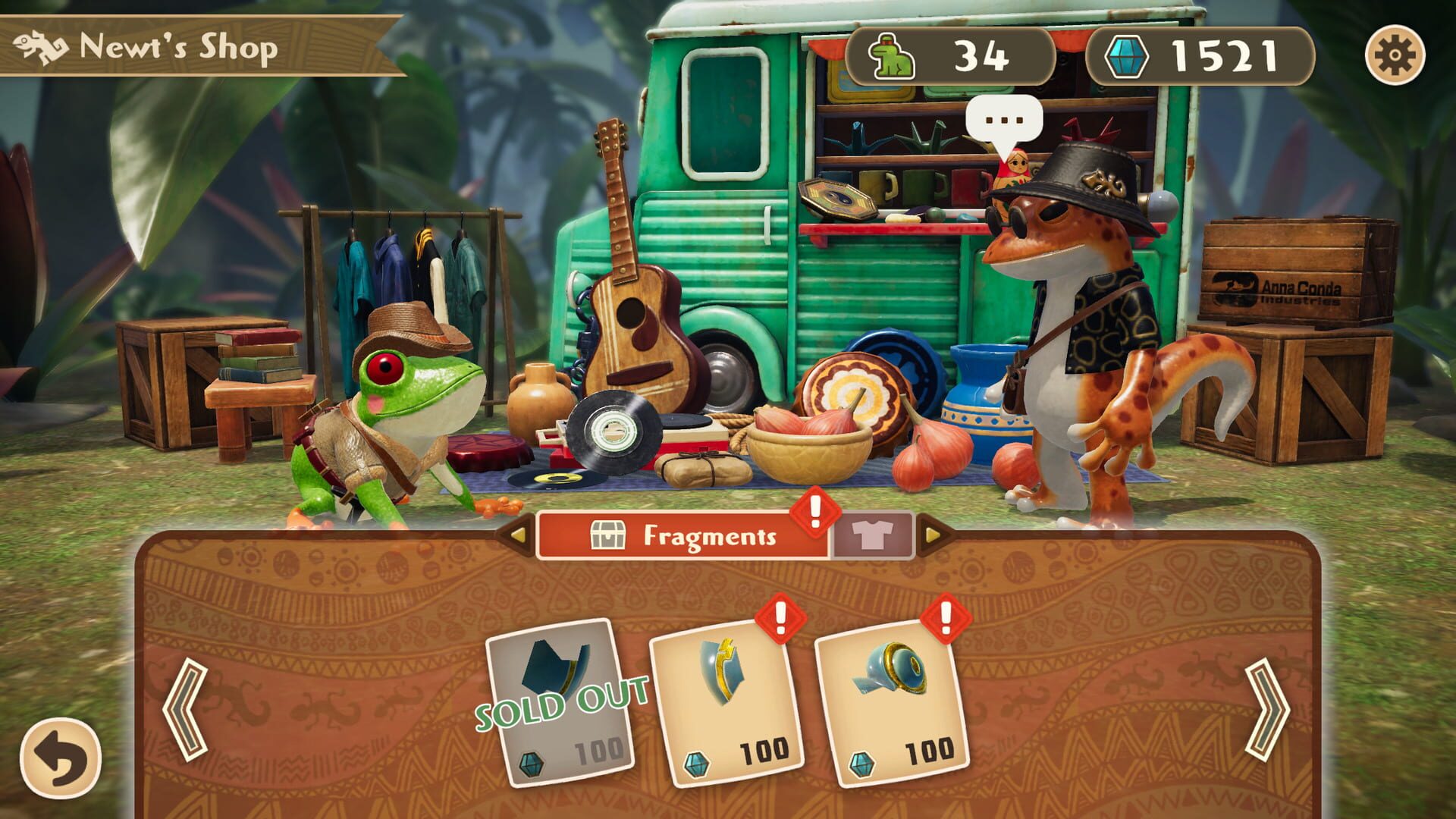 Screenshot for Frogger and the Rumbling Ruins