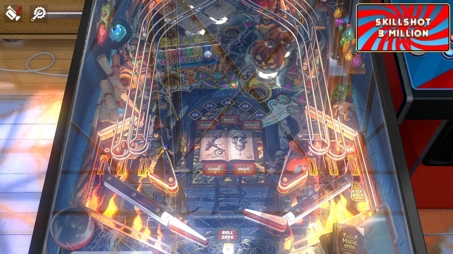 Screenshot for Zaccaria Pinball: Earth Wind Fire Deluxe Pinball Table